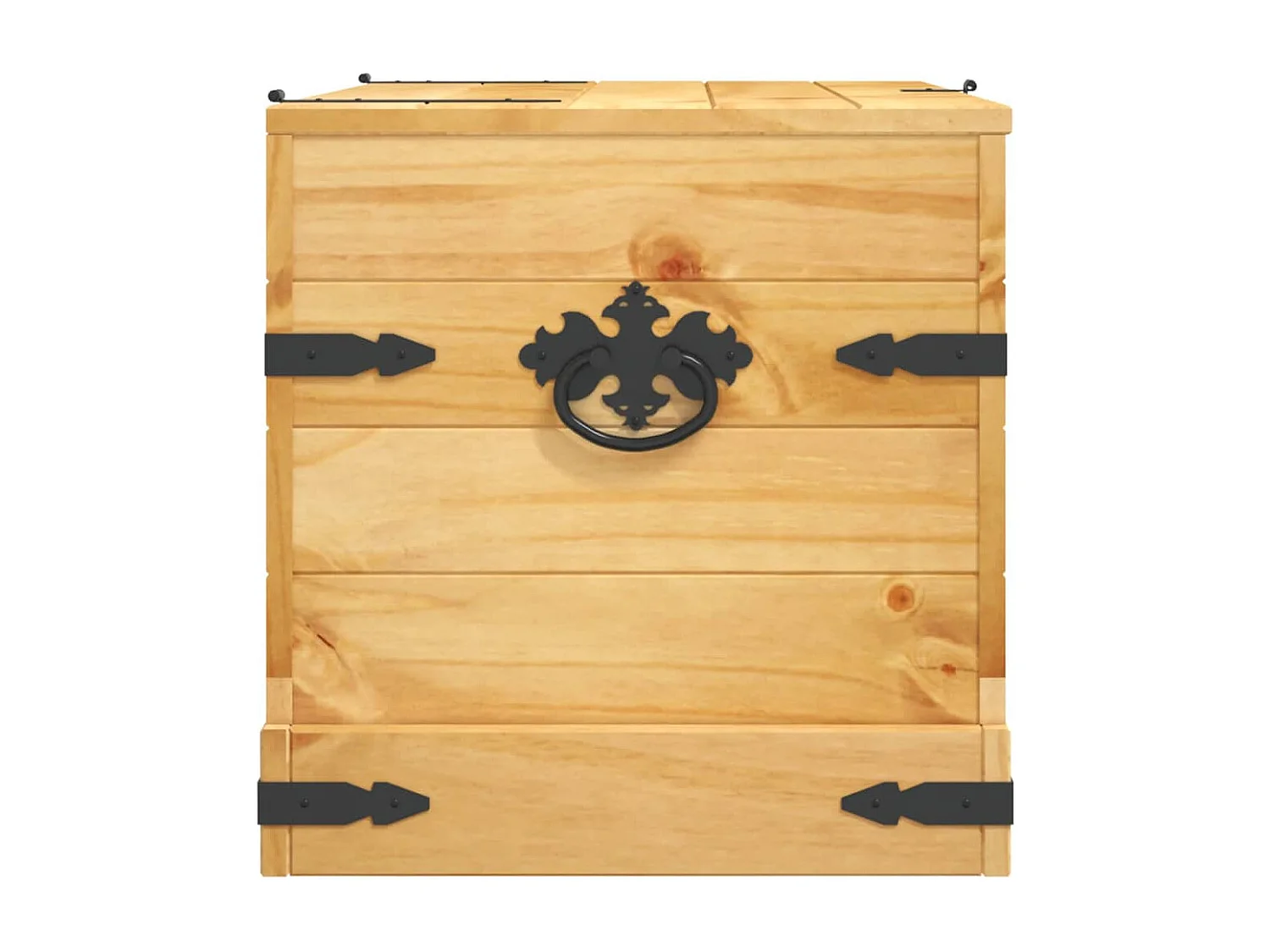 Cómoda de almacenaje pino mexicano gama Corona 91x49,5x47 cm