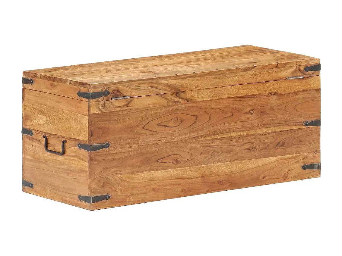 Cómoda 90x40x40 cm Madera maciza de acacia