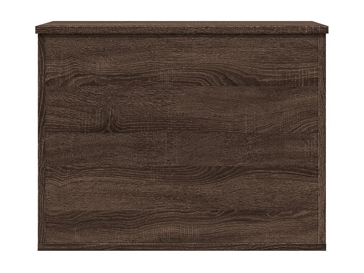 Scatola portaoggetti in rovere marrone 60x42x46 cm in multistrato