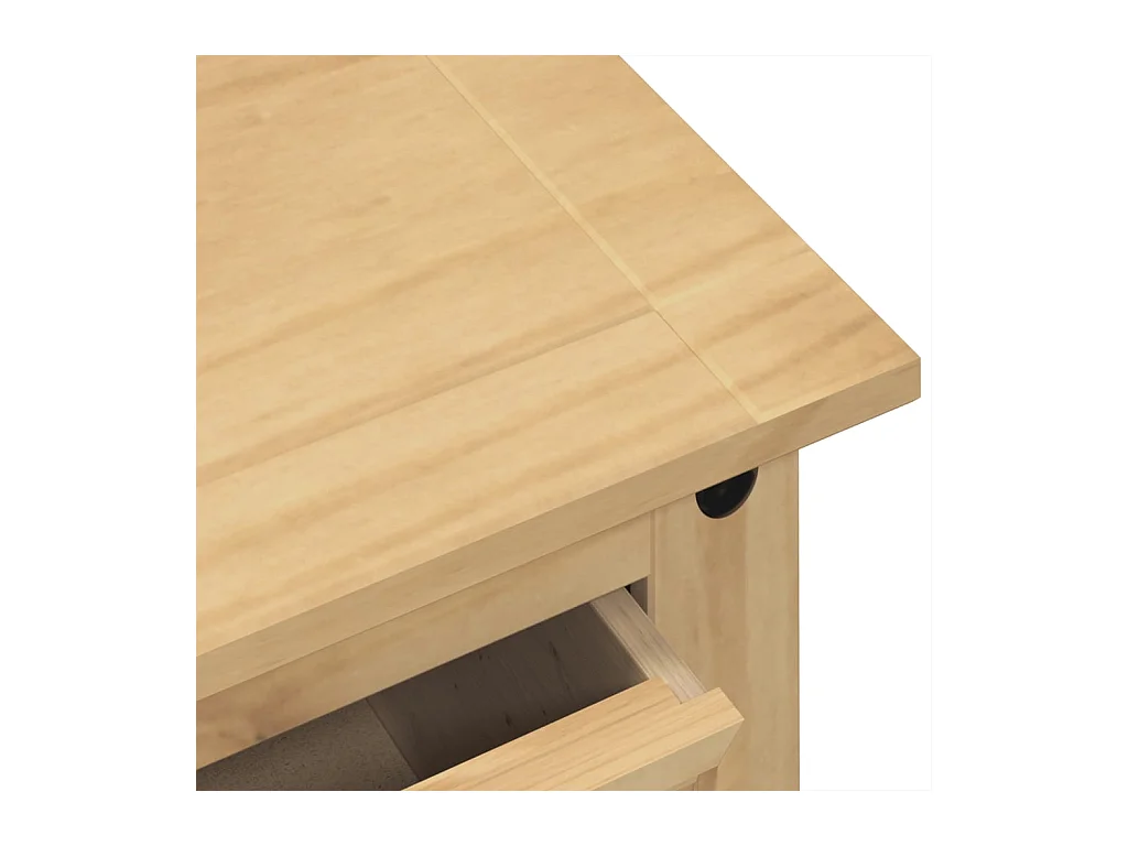 Commode Corona 92x48x120 cm bois massif de pin