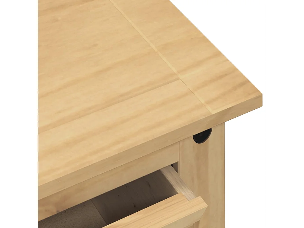 Commode Corona 92x48x120 cm bois massif de pin