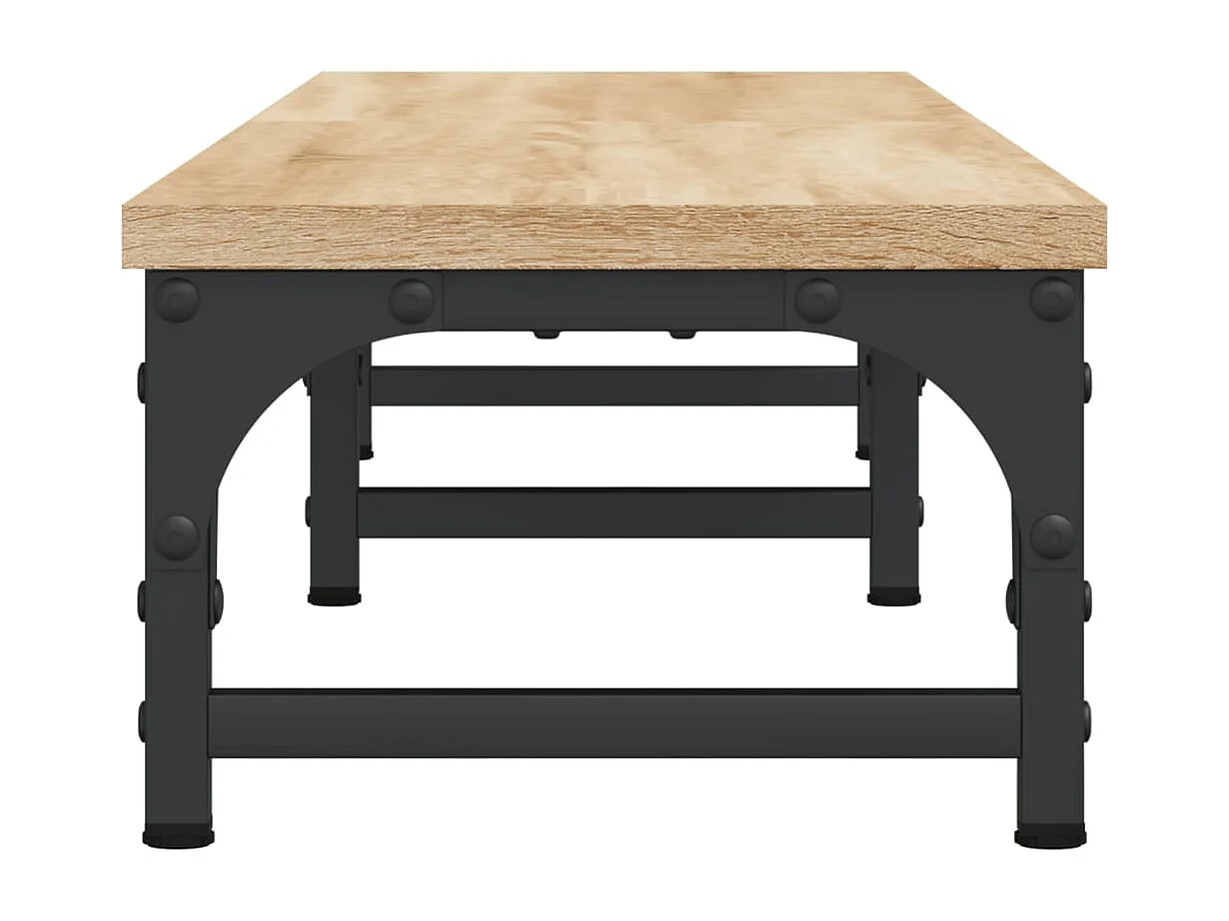 Supporto per monitor in rovere Sonoma 105x23x15,5 cm in derivati del legno