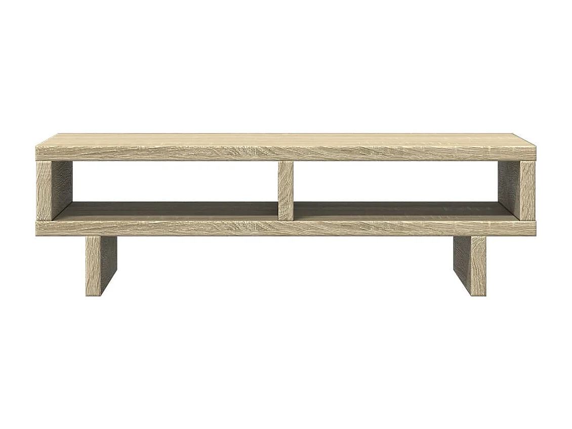 Support de moniteur chêne sonoma 50x27x15 cm bois d'ingénierie