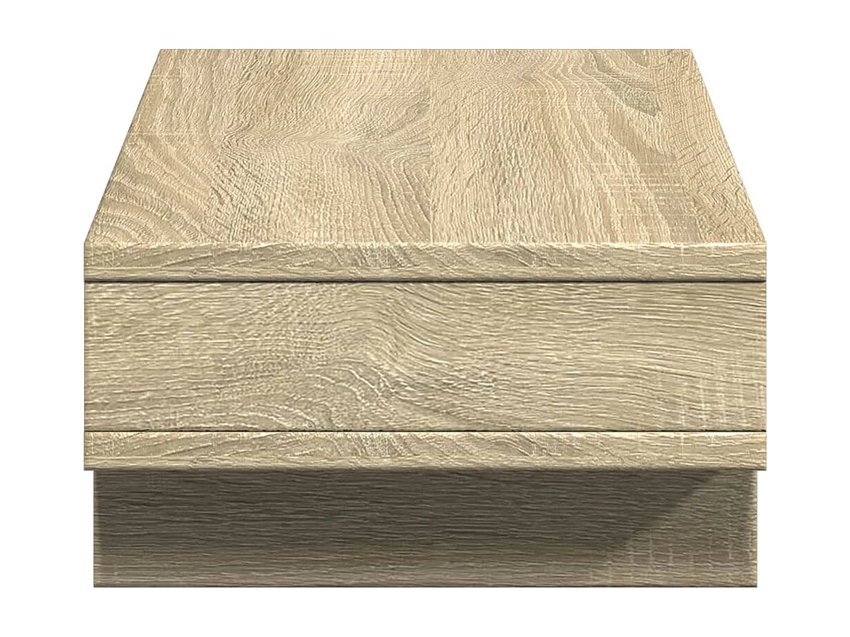 Support de moniteur chêne sonoma 50x27x15 cm bois d'ingénierie