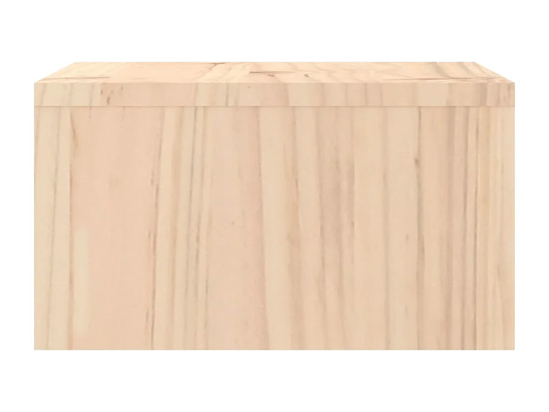 Supporto per monitor 50x27x15 cm Legno di pino massiccio
