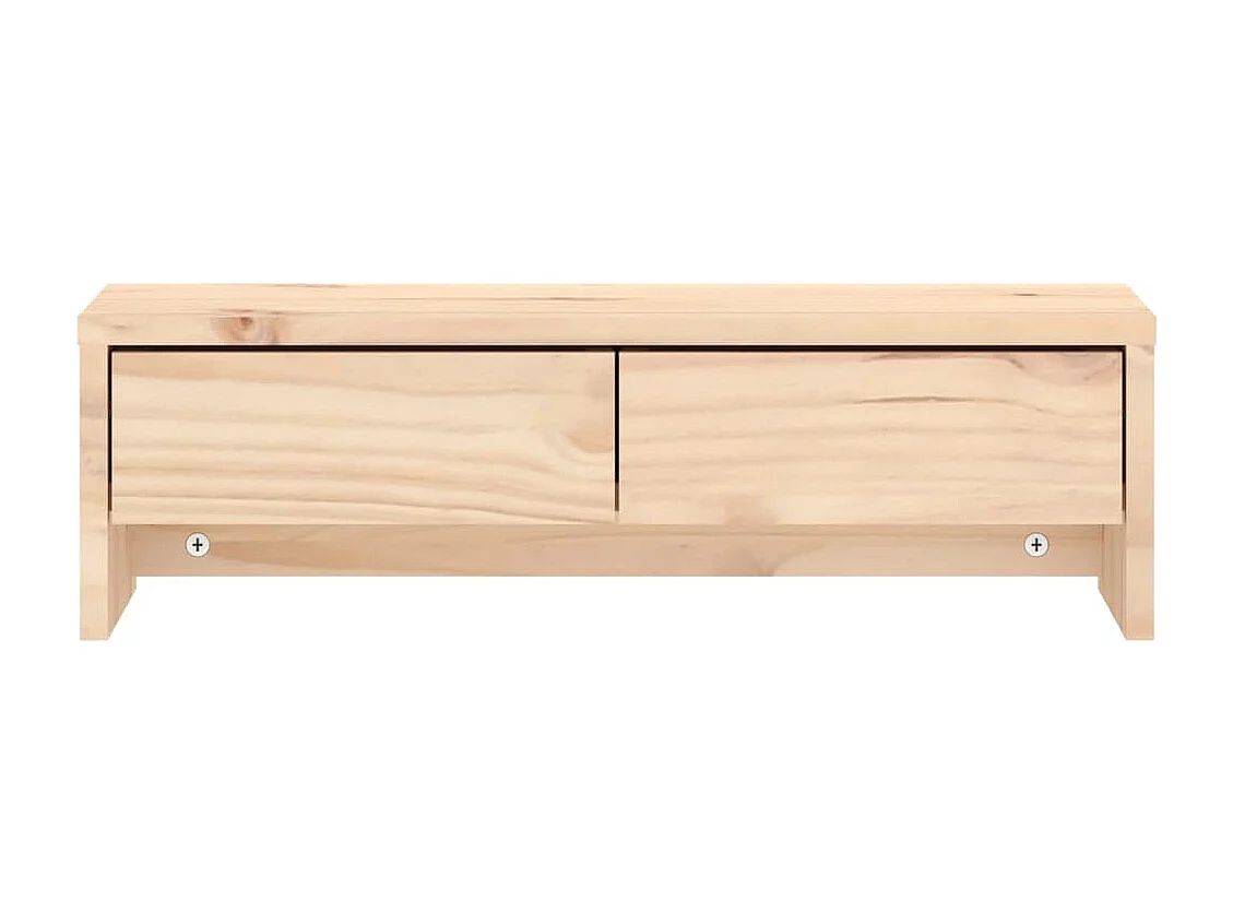 Support pour moniteur 50x27x15 cm Bois de pin solide