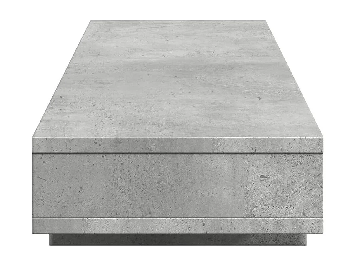 Support de moniteur gris béton 100x27x15 cm bois d'ingénierie