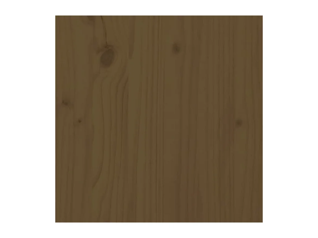 Support de moniteur Marron miel 100x27,5x15 cm Bois pin solide