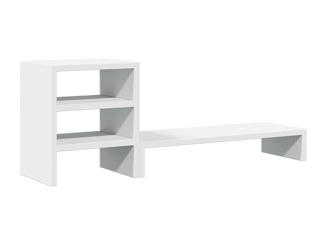 Supporto per monitor e organizer da scrivania in legno ingegnerizzato