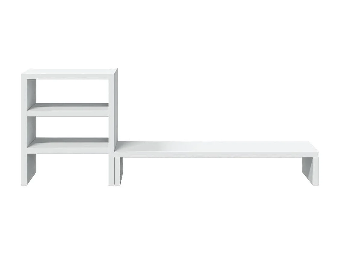 Supporto per monitor e organizer da scrivania in legno ingegnerizzato