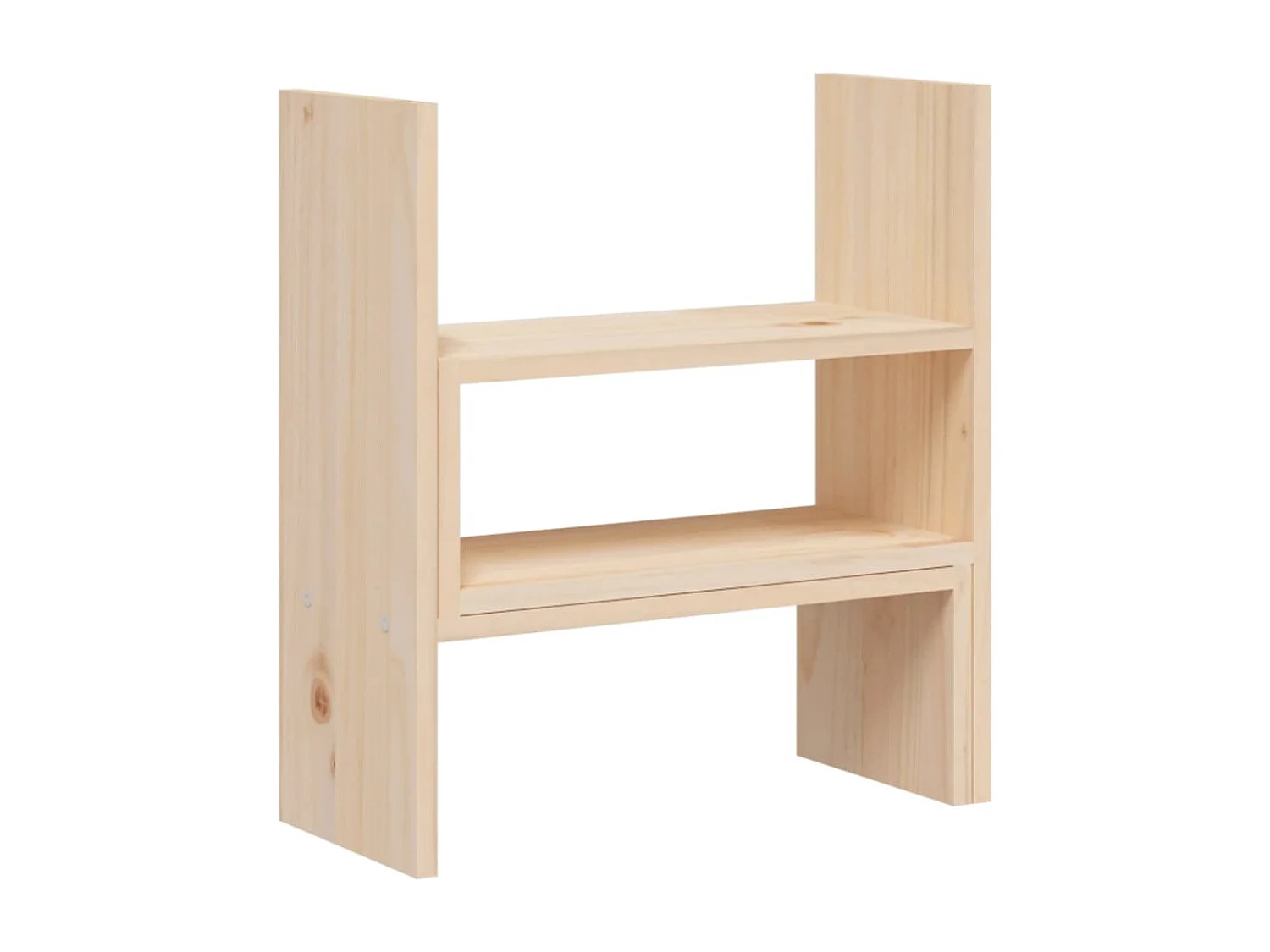 Suporte para monitor (39-72)x17x43 cm Madeira maciça de pinho