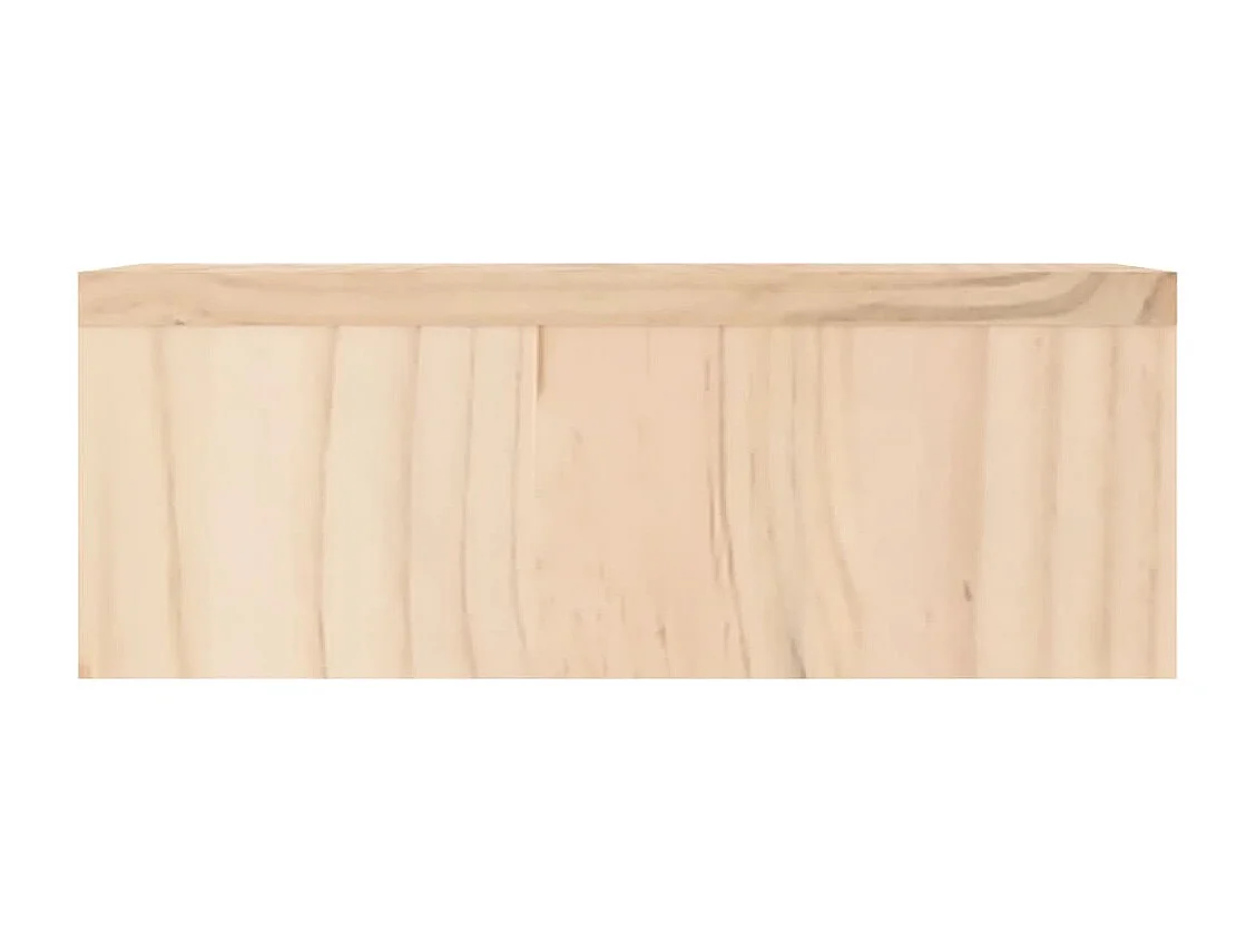Support pour moniteur 50x27x10 cm Bois de pin solide