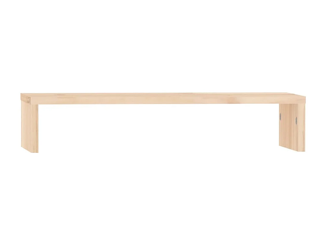 Support pour moniteur 50x27x10 cm Bois de pin solide
