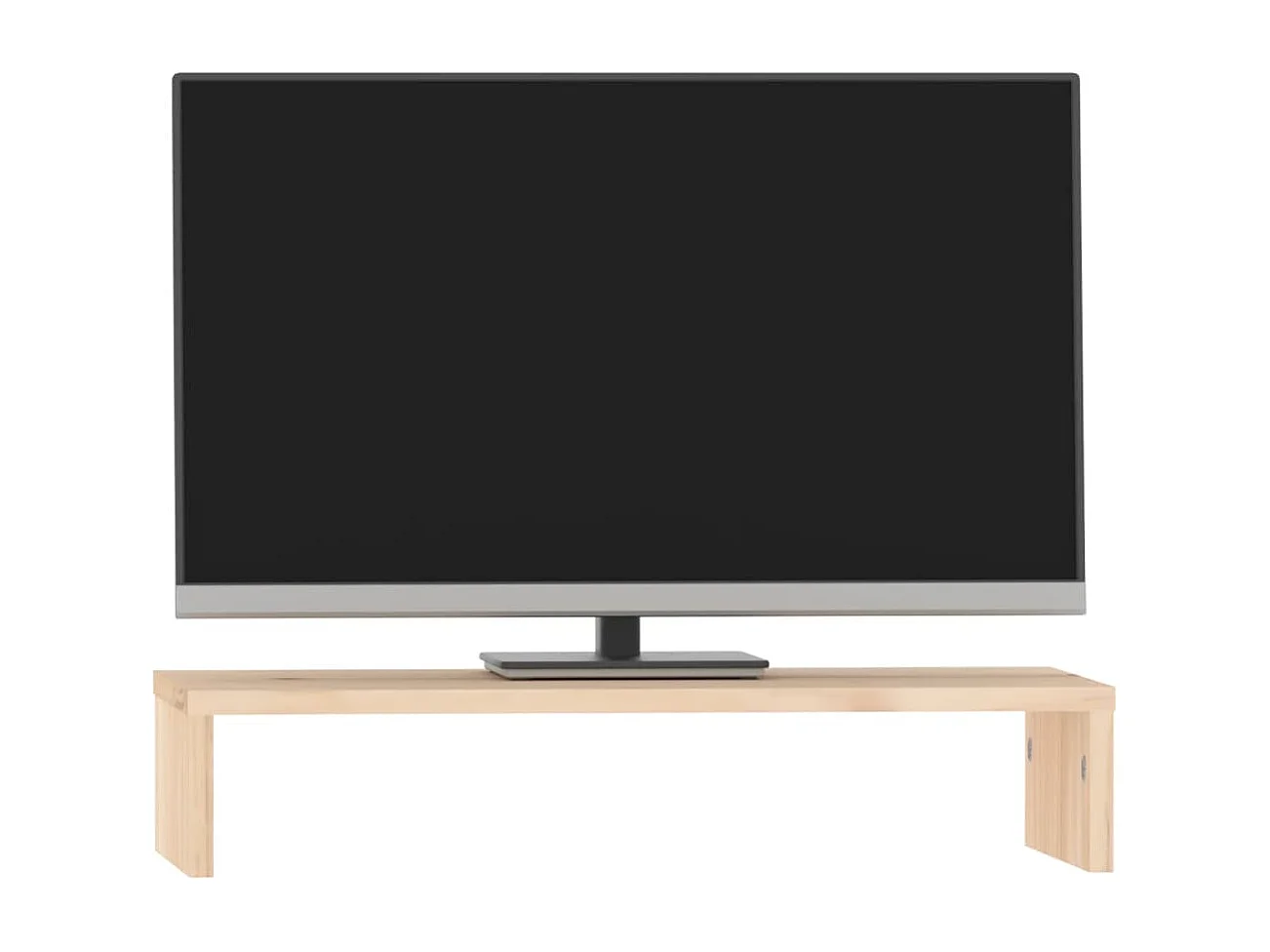 Support pour moniteur 50x27x10 cm Bois de pin solide