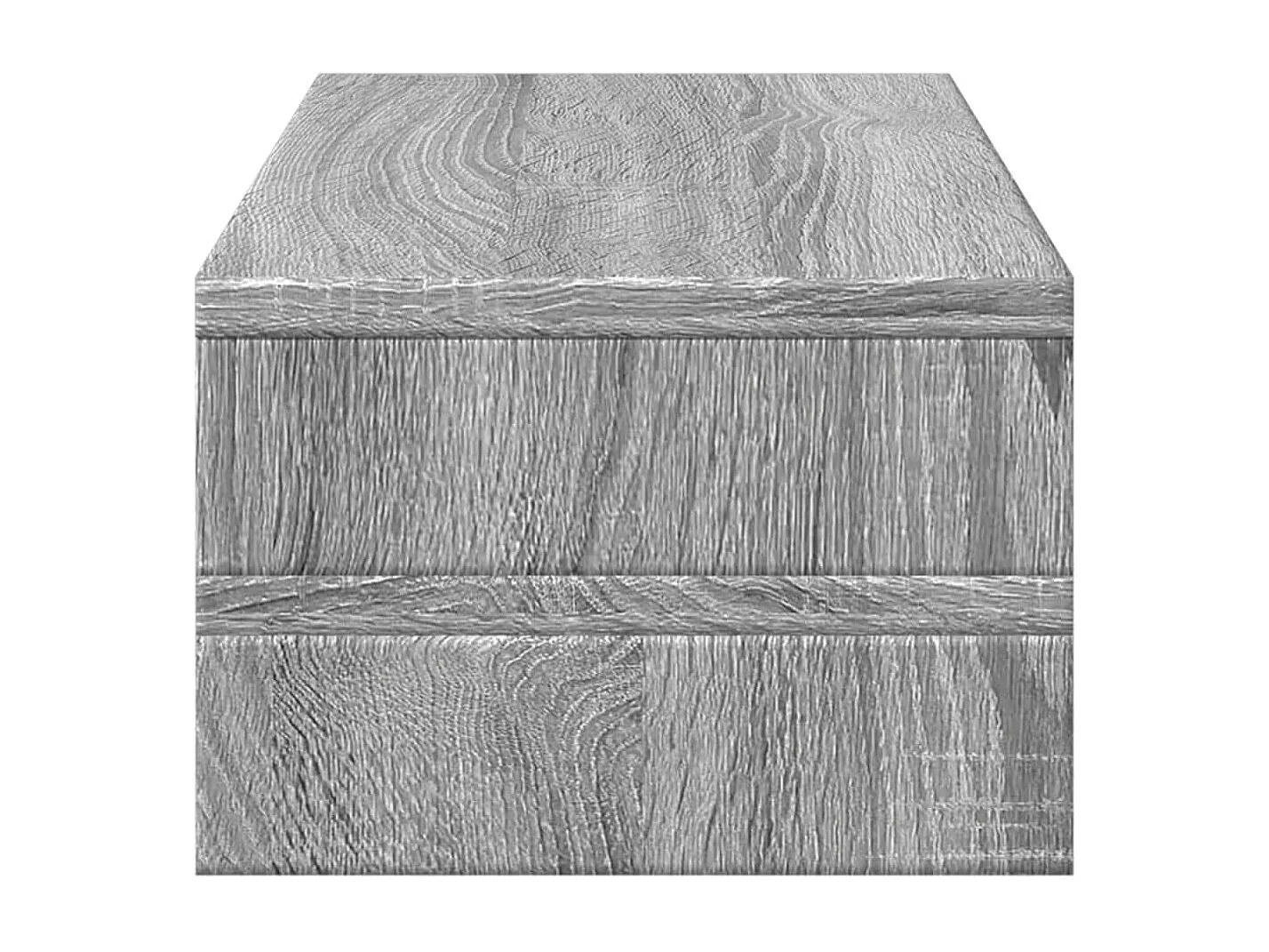 Suporte para monitor cinza Sonoma 54x22x15 cm madeira projetada