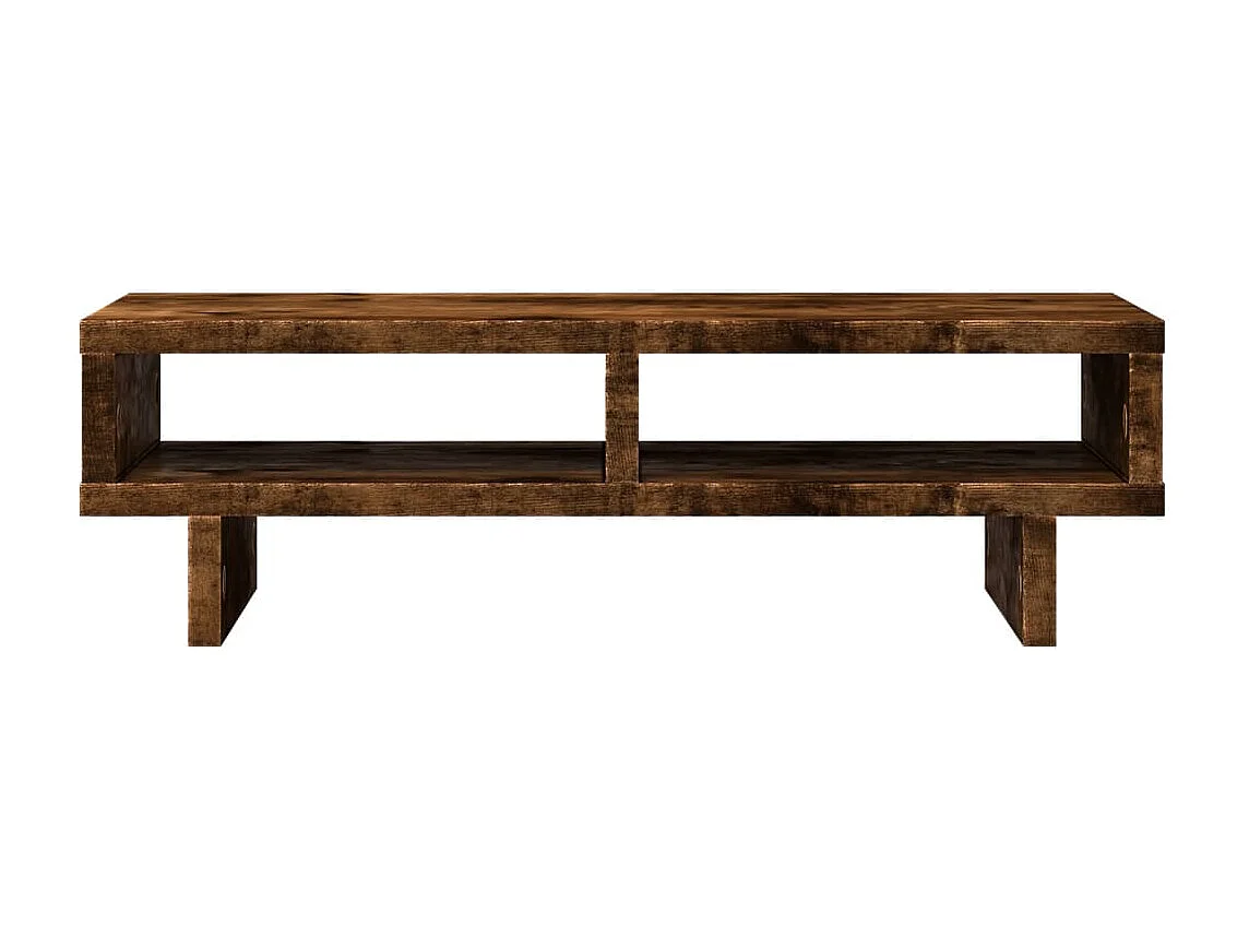 Monitorständer aus geräucherter Eiche, 50 x 27 x 15 cm, Holzwerkstoff