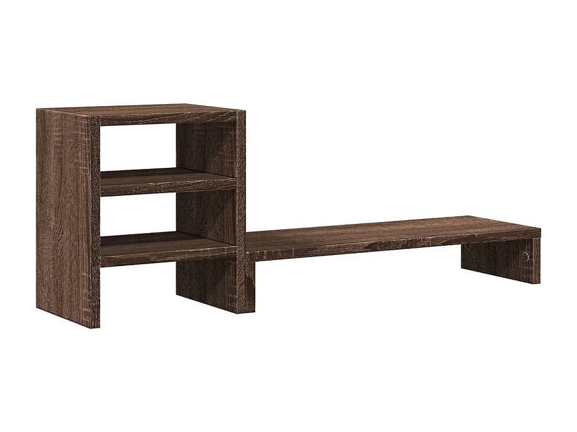 Support de moniteur et organisateur de bureau bois d'ingénierie