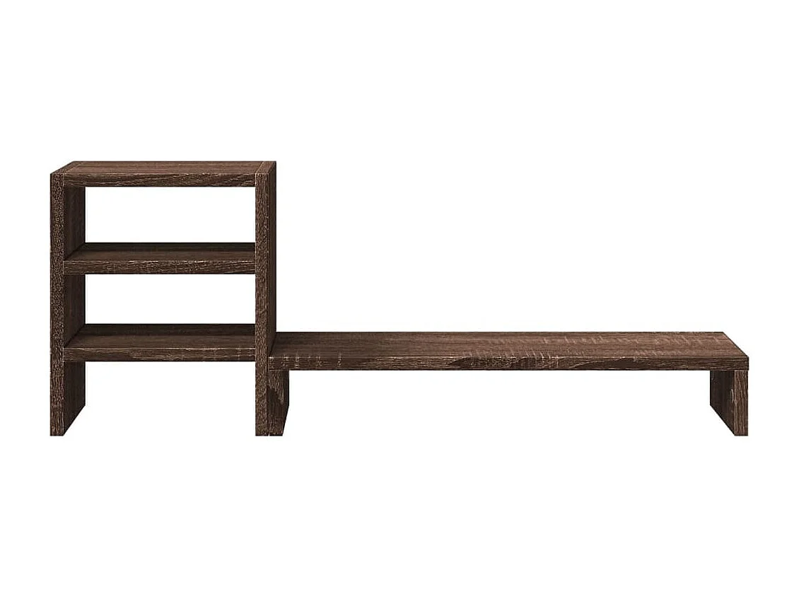 Support de moniteur et organisateur de bureau bois d'ingénierie