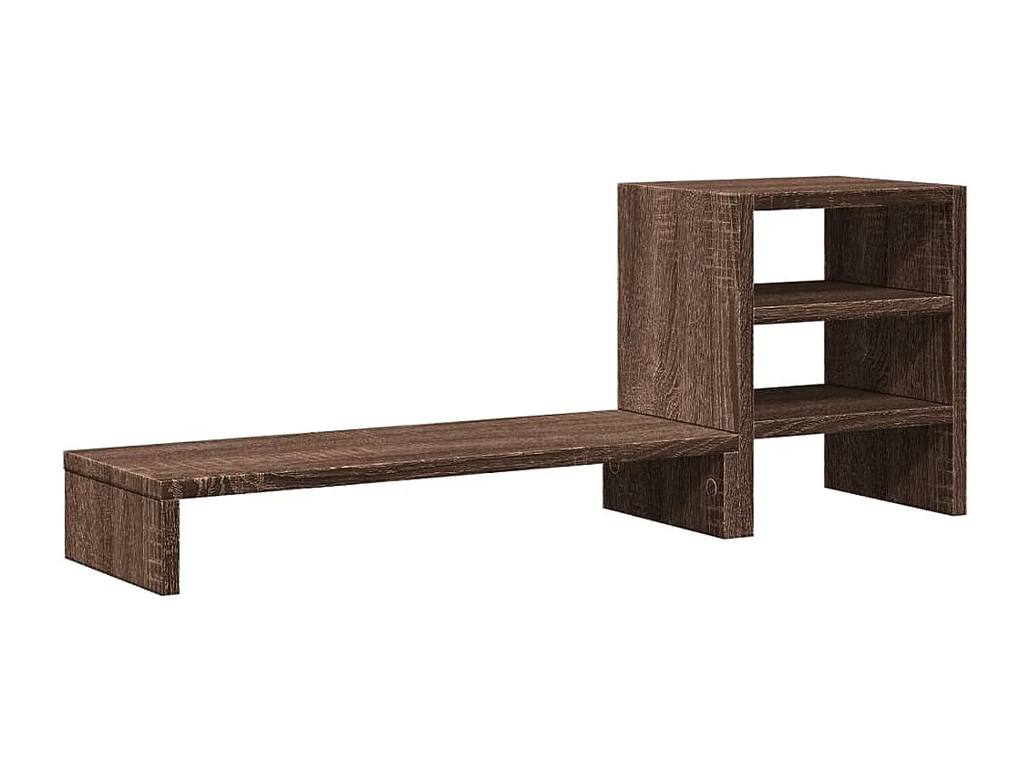 Support de moniteur et organisateur de bureau bois d'ingénierie