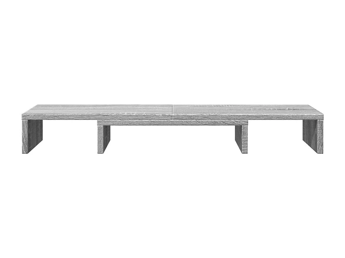 Support de moniteur élévateur réglable sonoma gris