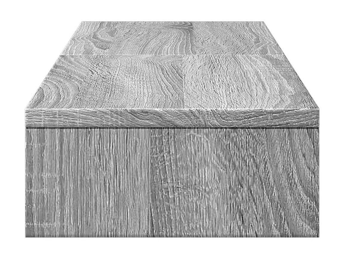 Support de moniteur élévateur réglable sonoma gris