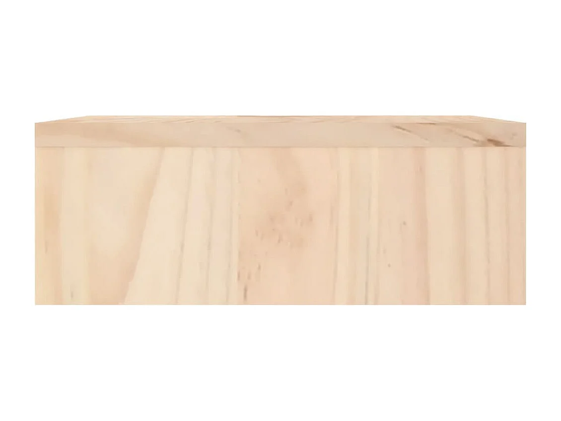 Soporte para monitor 100x27x10 cm Madera maciza de pino