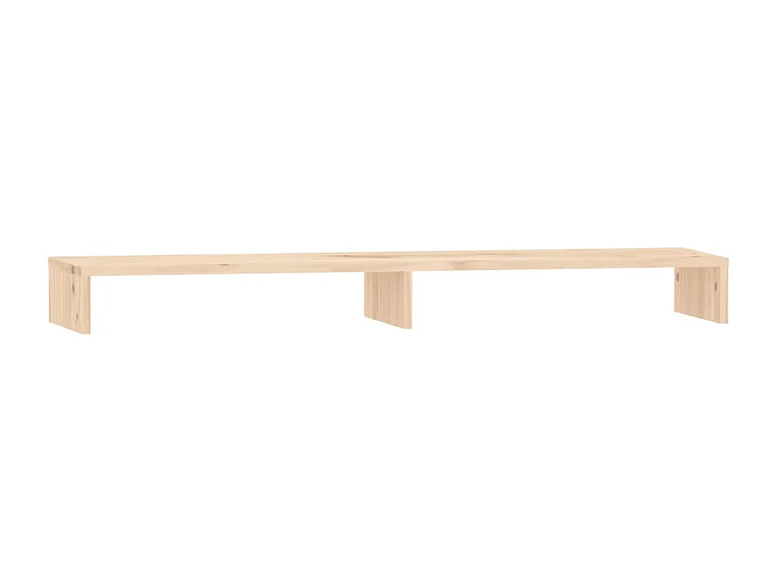 Support pour moniteur 100x27x10 cm Bois de pin solide