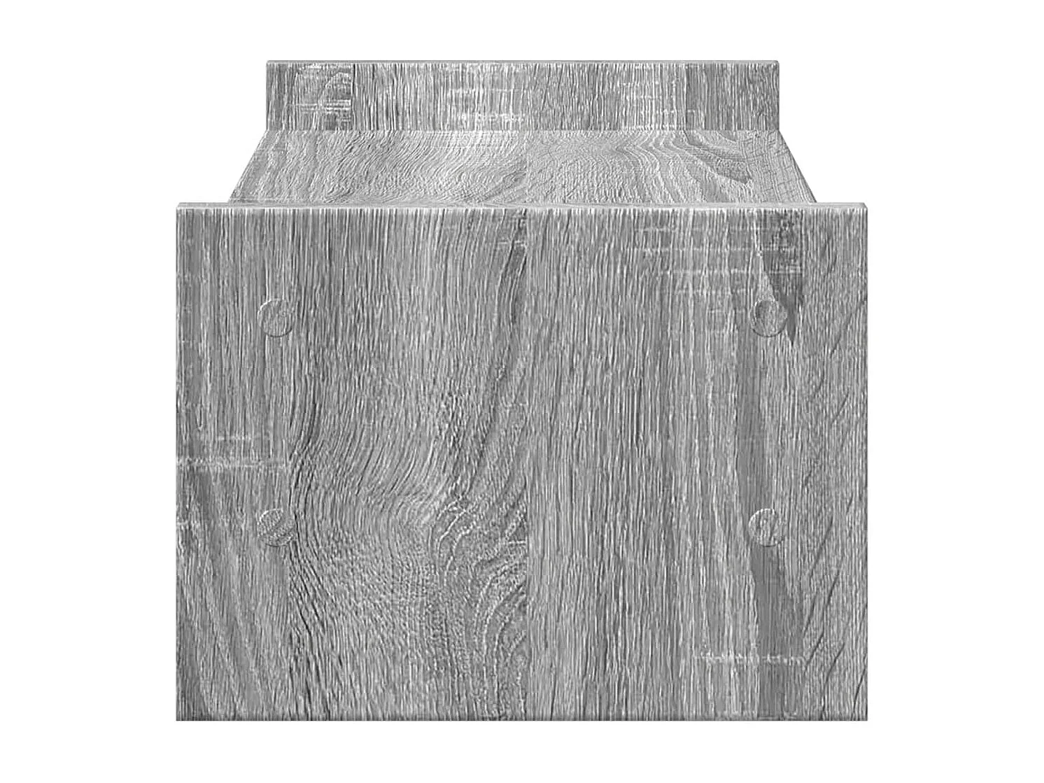 Support de moniteur sonoma gris 50x27x20 cm bois d'ingénierie