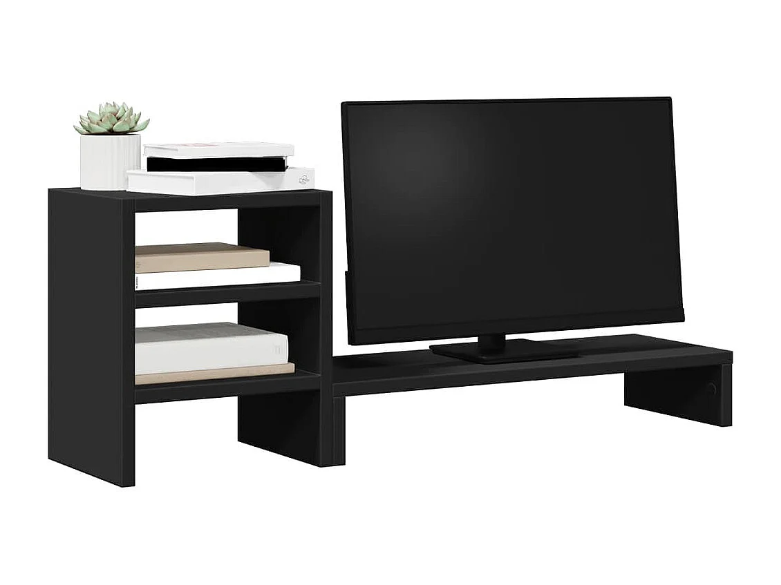 Support de moniteur et organisateur de bureau bois d'ingénierie