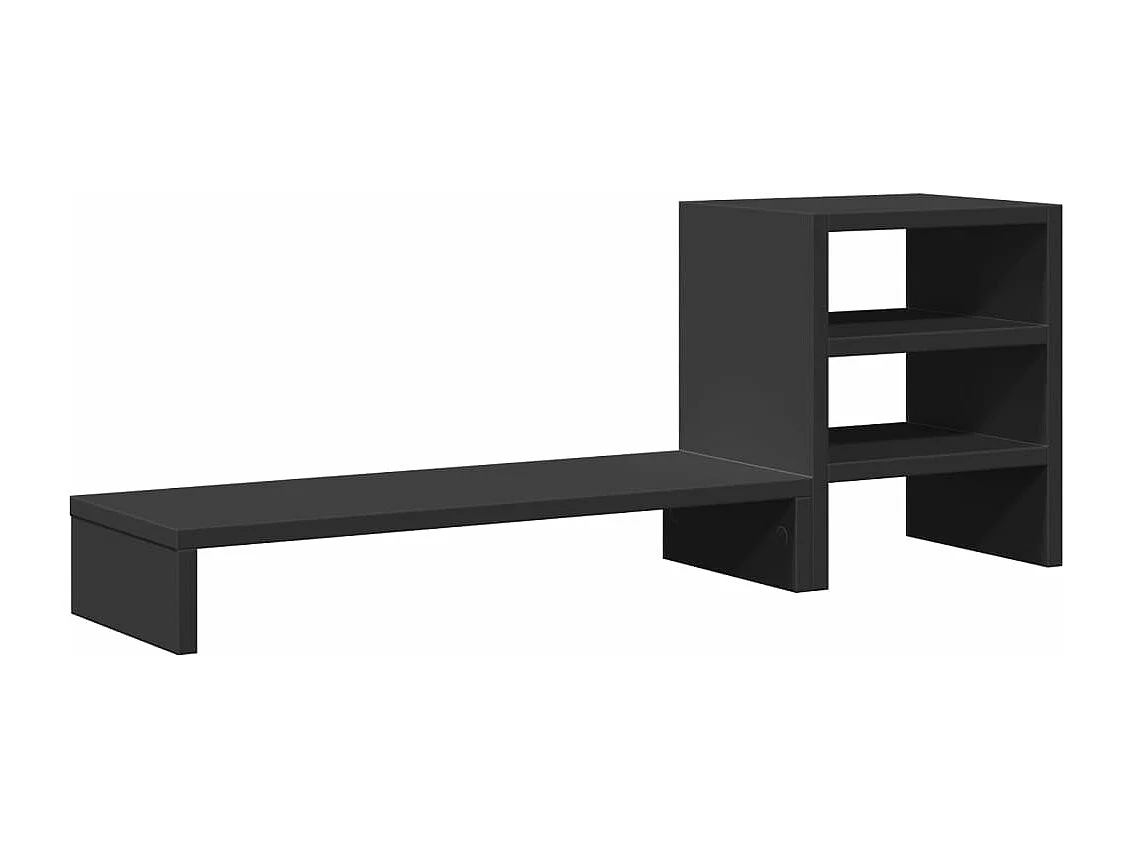 Support de moniteur et organisateur de bureau bois d'ingénierie