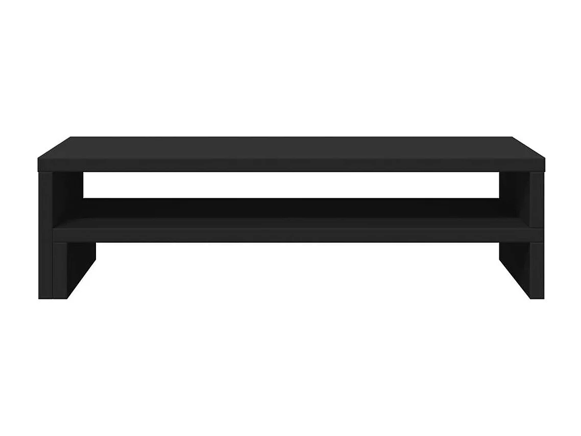 Supporto per monitor nero 54x22x15 cm in derivati del legno