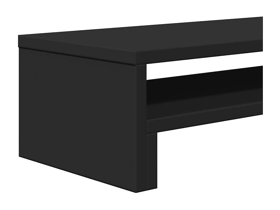 Supporto per monitor nero 54x22x15 cm in derivati del legno