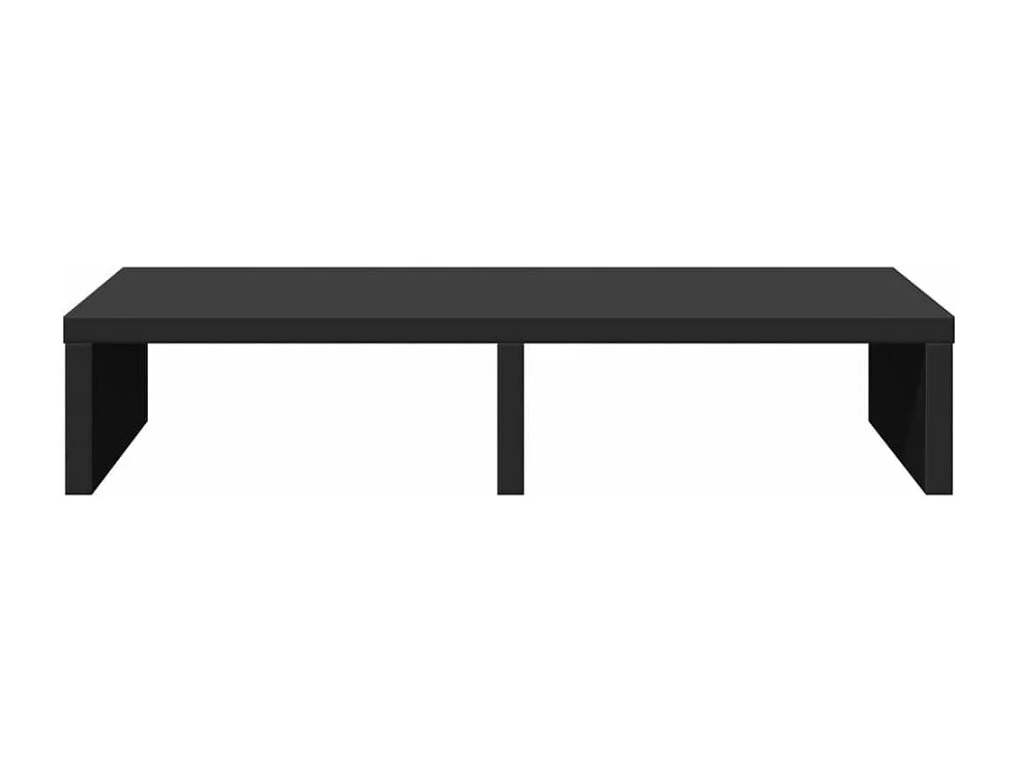 Suporte para monitor preto 50x27x10 cm madeira projetada