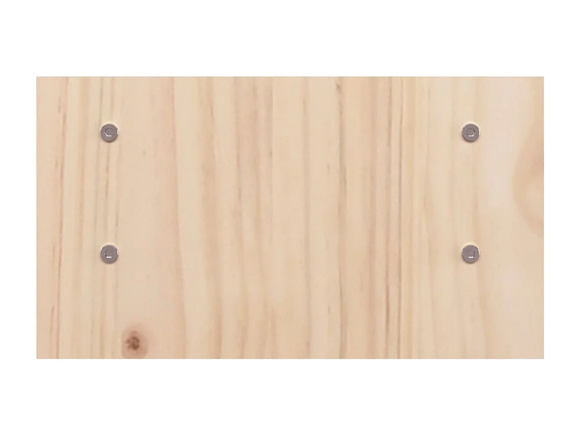 Support pour moniteur 50x27x15 cm Bois de pin solide