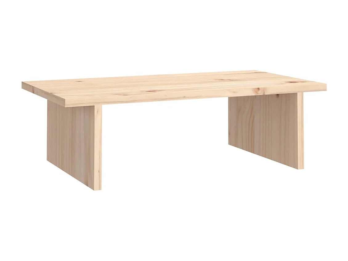 Supporto per monitor 50x27x15 cm Legno di pino massiccio