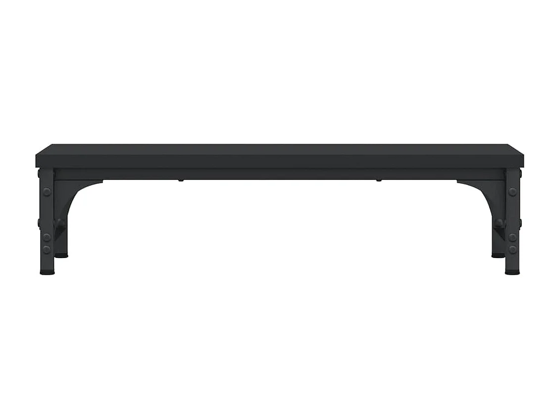 Suporte para monitor preto 55x23x14 cm madeira projetada