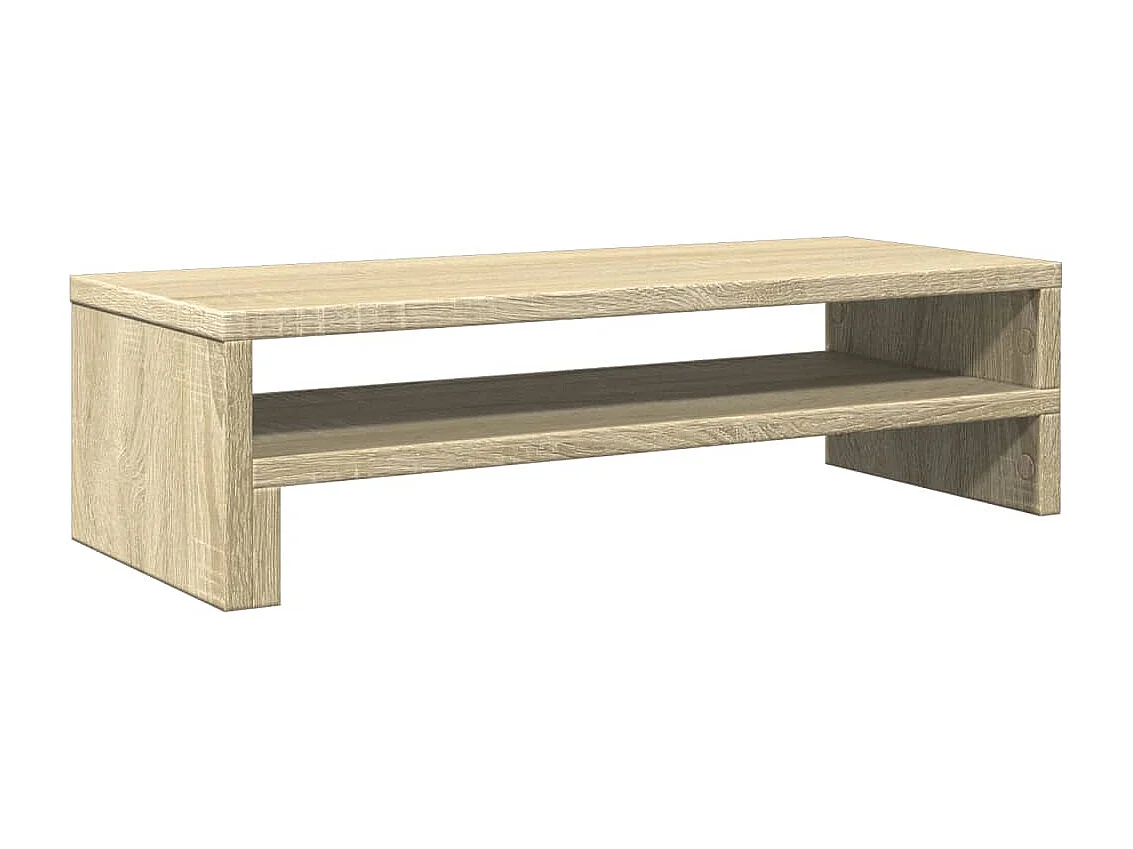 Support de moniteur chêne sonoma 54x22x15 cm bois d'ingénierie