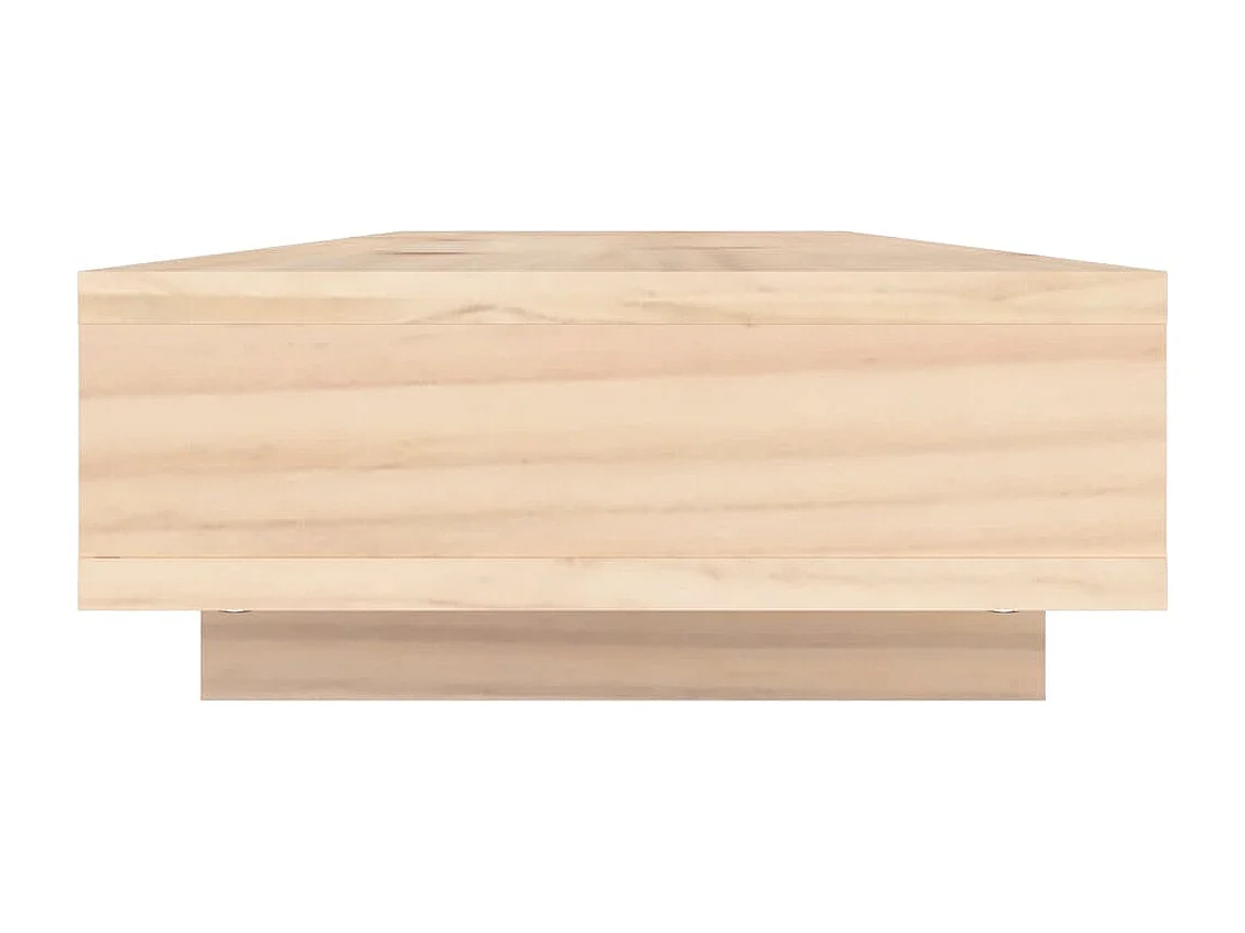 Soporte para monitor 100x27x14 cm Madera maciza de pino