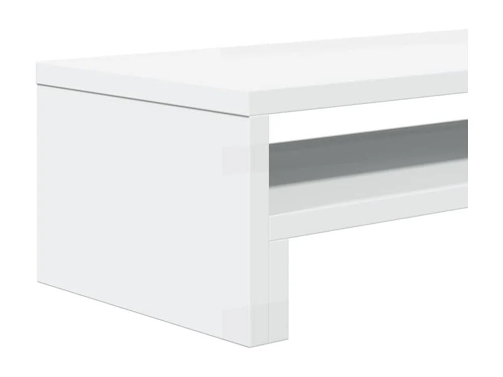 Soporte para monitor blanco 54x22x15 cm de madera contrachapada