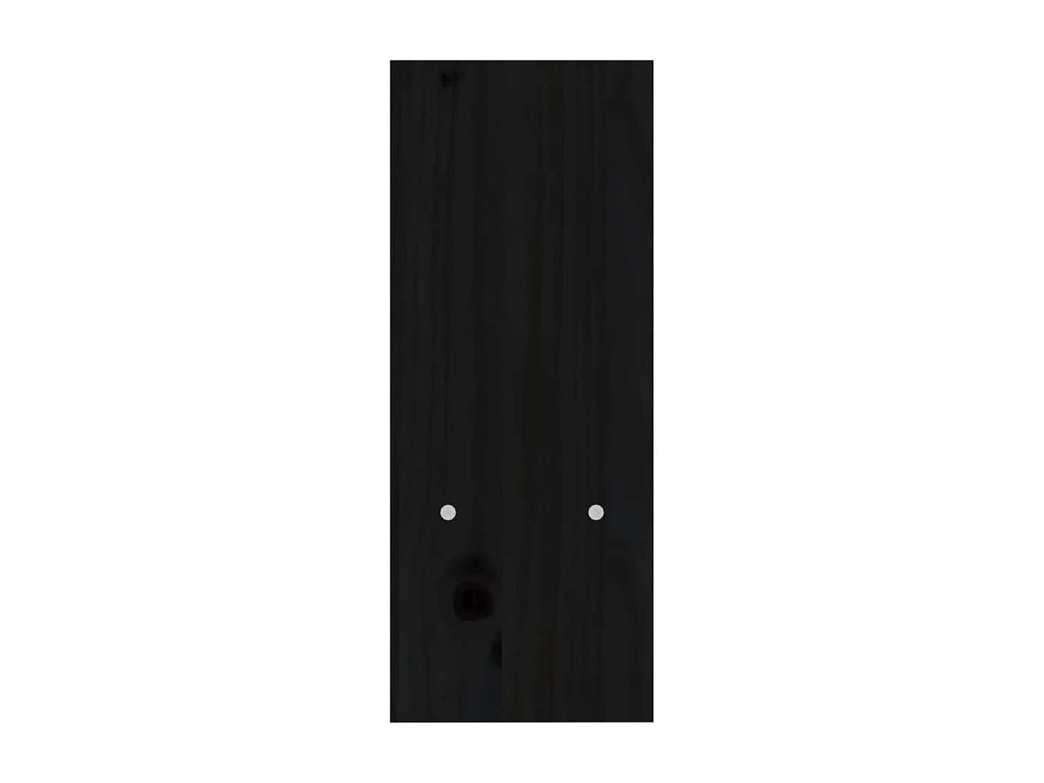 Support pour moniteur Noir (39-72)x17x43 cm Bois de pin solide