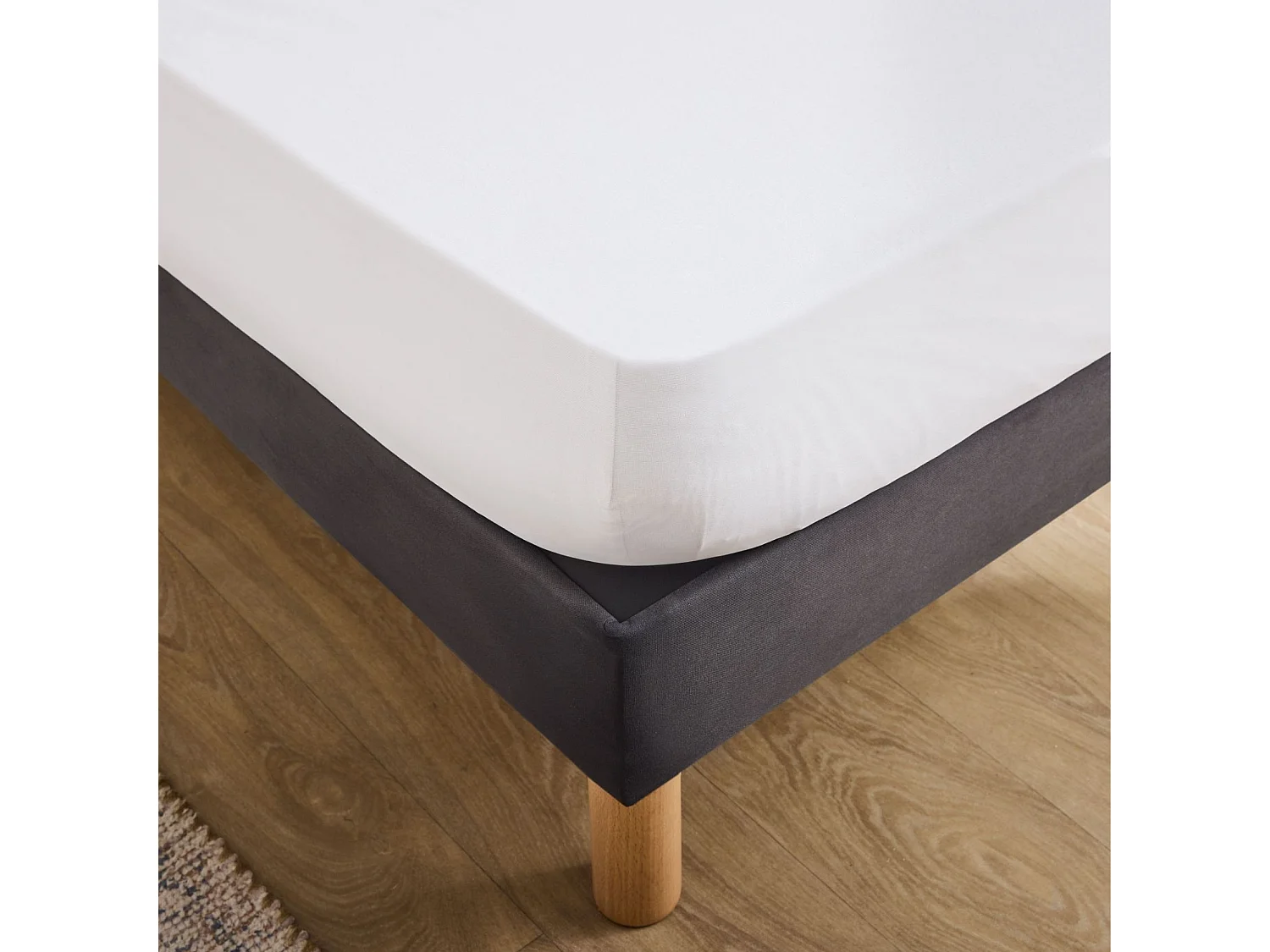 Protège Matelas Molleton "Molly AA" 90x190cm Blanc
