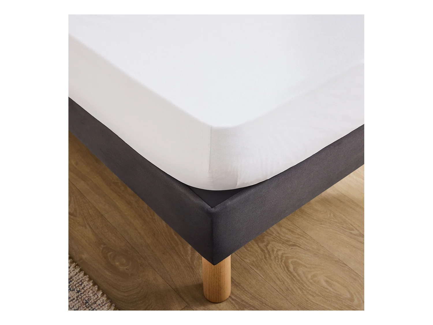 Protège Matelas Molleton "Molly AA" 90x190cm Blanc
