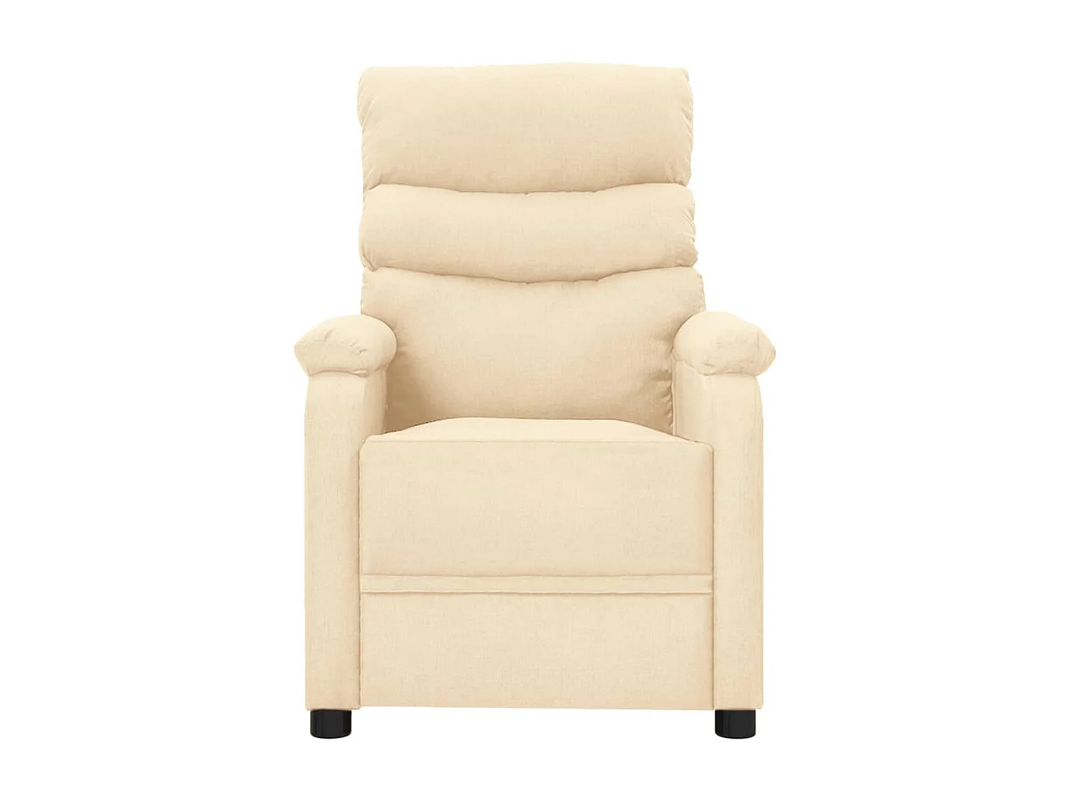 Fauteuil de massage Crème Tissu