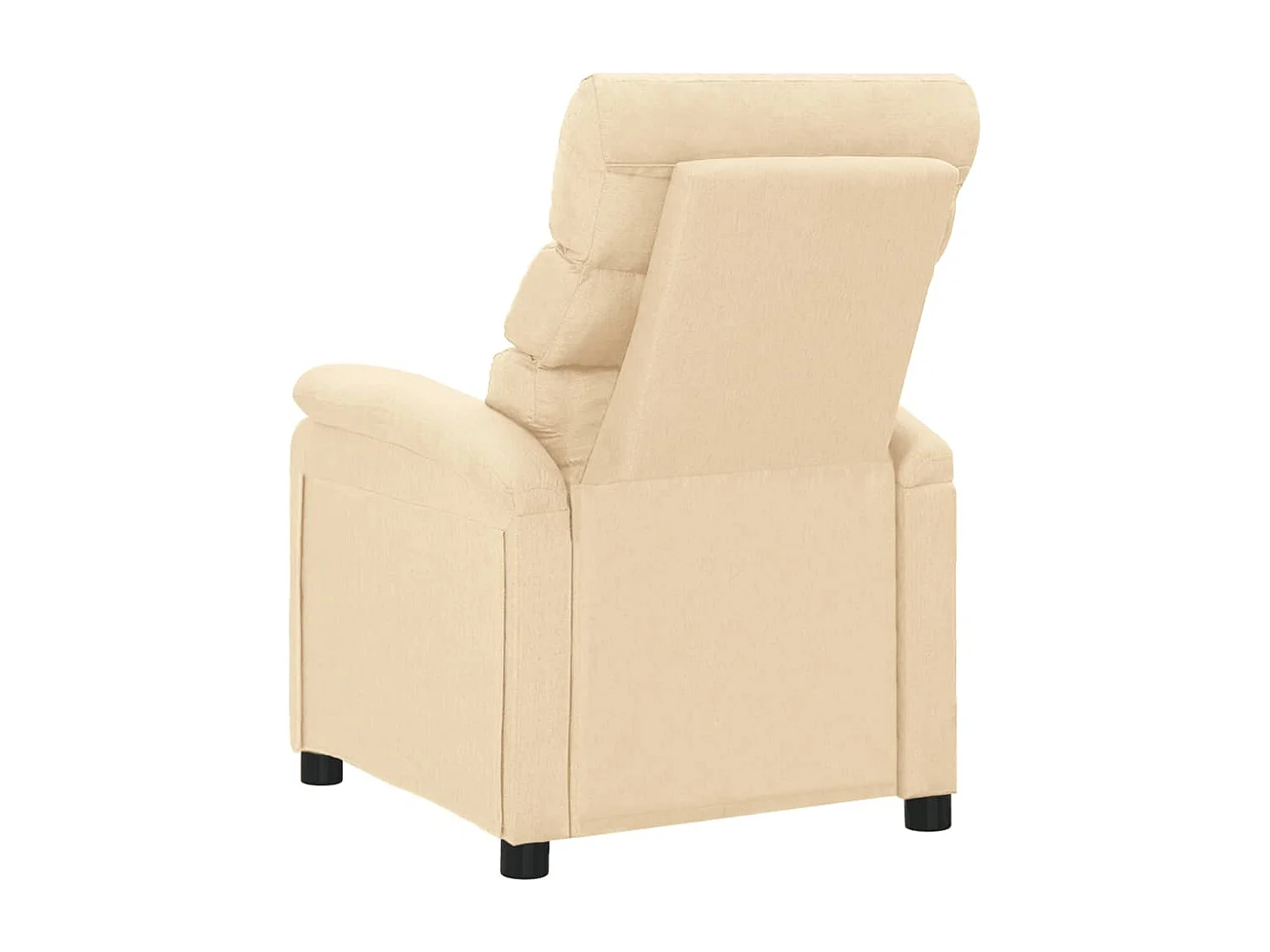 Fauteuil de massage Crème Tissu