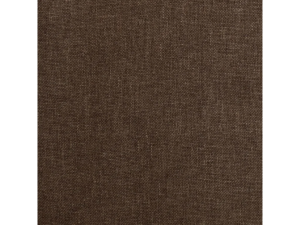 Sillón de masaje Tela marrón oscuro