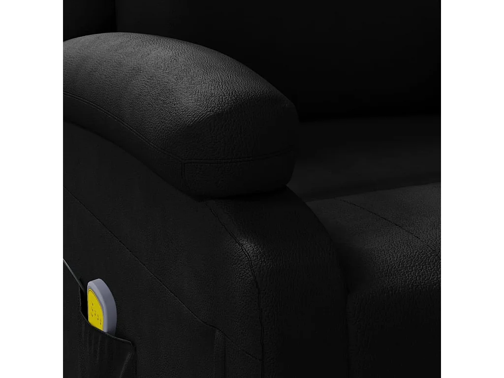 Sillón de masaje Piel sintética negro