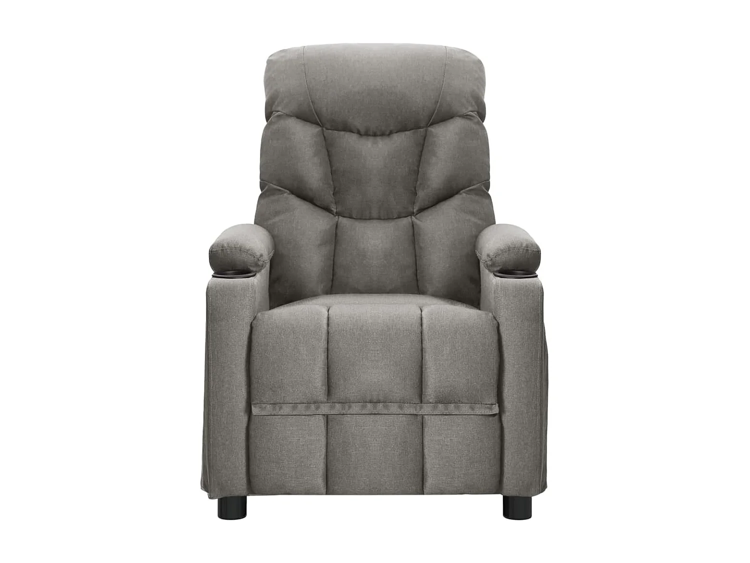 Fauteuil de massage Gris clair Tissu