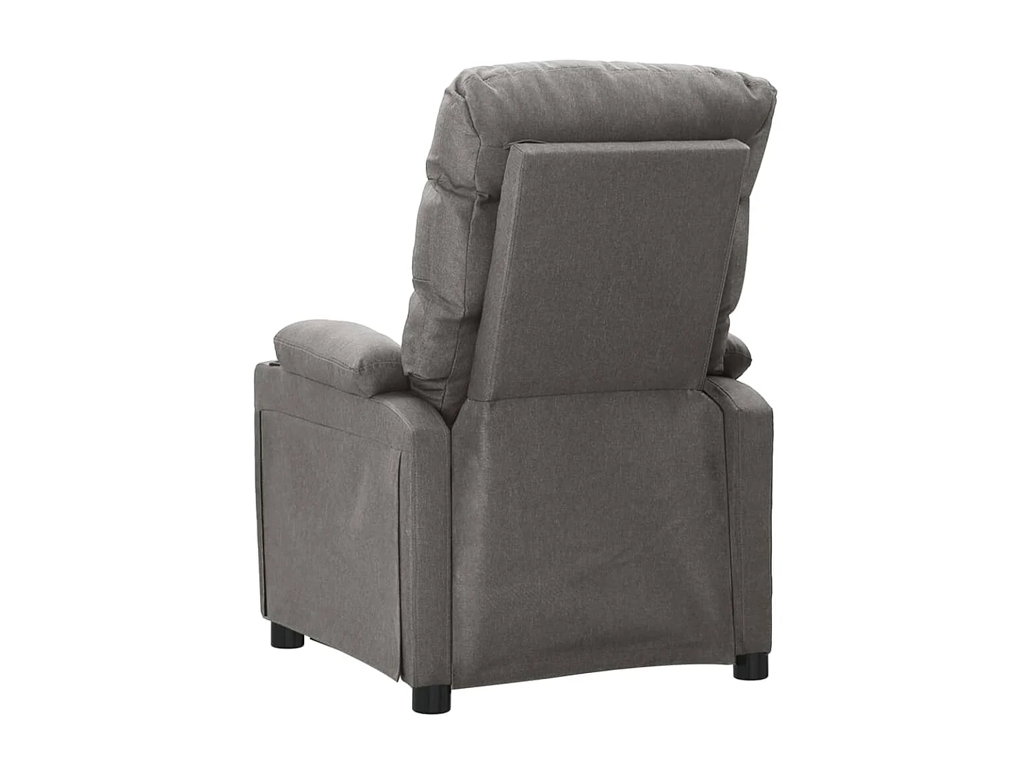 Fauteuil de massage Gris clair Tissu