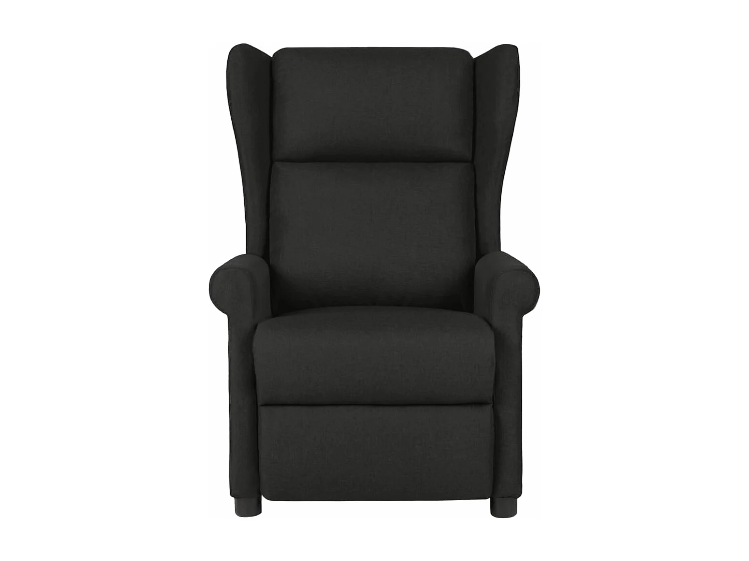 Fauteuil de massage Noir Tissu