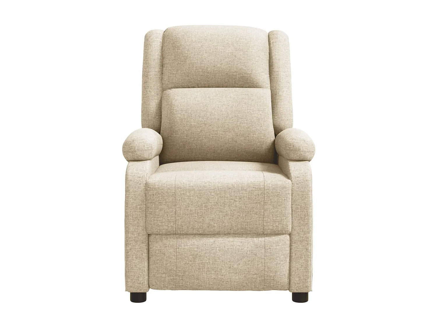 Fauteuil de massage Crème Tissu